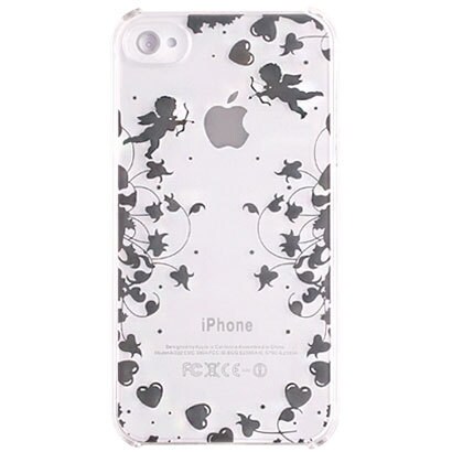 iPhone4/4S用クリアケース　ハード iPhone+（アイフォンプラス） Anegl