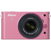 Nikon 1 J1 [ニコン1<ONE> レンズ交換式アドバンストカメラ 標準ズームレンズキット 1 NIKKOR VR 10-30mm f3.5-5.6 ピンク]