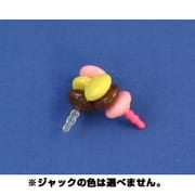 サンプルイヤホンジャックアクセサリー [三連チョコ]