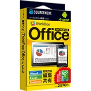 Android厳選アプリ ThinkFree Office for Android （スマートフォンロック付き） [Android]