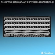 WW II ドイツ海軍 艦船用手すり 1 [1/350 艦船模型用ディティールアップパーツシリーズ]