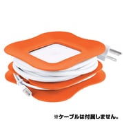 パワーカール Apple MagSafe電源アダプター用ケーブルマネージャー 45W(オレンジ) QR-PWCR45-OR