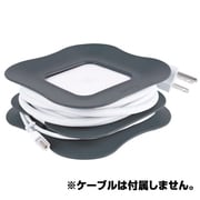 パワーカール Apple MagSafe電源アダプター用ケーブルマネージャー 45W(グレー) QR-PWCR45-GY