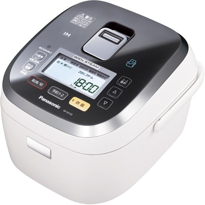 IH炊飯器 1升炊き ホワイト 大火力おどり炊き ECONAVI搭載 SR-SX182-W