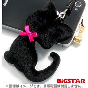 BPC-03 [フォンピアス付クリーナーバンジーストラップ 猫]