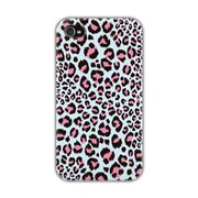 OSY-I4-092 [iPhone4/4S用ケース Cuddly Leopard　Aqua]