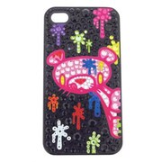i4S-PPC1 [iDress ピンクパンサー/チャックス iPhone4S BK]