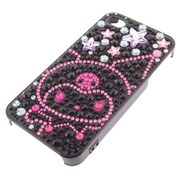 i4S-KU1 [iDressジュエリーカバー iPhone4S クロミBK]