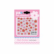 アートフラワーレッド pa ネイルスティッカー peta103