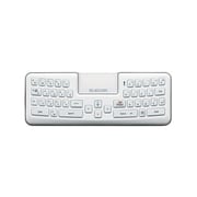 コンパクトBluetoothキーボード 通話・リモコン対応 ホワイト TK-MBD041WH