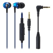スマートフォン用インナーイヤーヘッドホン ATH-CK313iS BL