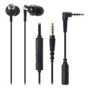 スマートフォン用インナーイヤーヘッドホン ATH-CKM300iS BK