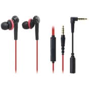 スマートフォン用インナーイヤーヘッドホン ATH-CKS55iS BRD