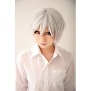 コスプレ 耐熱チルドレンショート シルバー [コスプレアイテム]