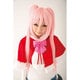 コスプレ 耐熱ヴァーチャルツインテール ピンク [コスプレアイテム]