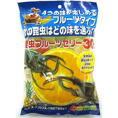 昆虫 フルーツゼリー30 [昆虫飼育用品]