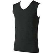 MENS UNDERGEAR フリーカット ノースリーブ [ブラック L]