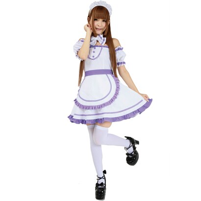 コスプレ Emily セレブレーションメイド ラベンダー M [コスプレアイテム]