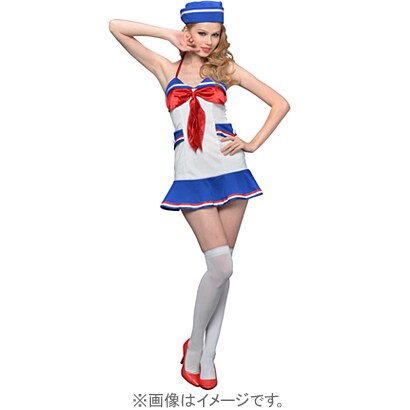 コスプレ NYW_1204 ホワイトセーラー M [コスプレアイテム]
