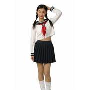 コスプレ 長袖セーラー 白 Men's [コスプレアイテム]