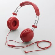 EHP-SMOH100RD [スマートフォン用オーバーヘッドホン 3.5φ4極 マイク有 ステレオ レッド]