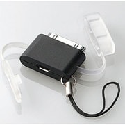 MPA-MBDADBK [microUSB⇔iPhoneDock充電専用変換アダプタ 直挿しタイプ ブラック]