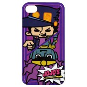 iPhone 4/4S用ハードカバー デコレウェア ジョジョ×パンソンワークス01 承太郎＆スタープラチナH