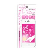 iPhone4/4S用 フレグランスフィルム ローズ ホワイト