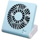 MPM-1081U(BL) コンパクトデスク扇風機 USB付き