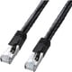 LANケーブル 5m CAT6 ブラック 爪折れ防止 PoE対応 より線 UTP ストレート結線 RJ45 RoHS対応 AWG22 KB-T6POE-05BK