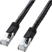 LANケーブル 5m CAT6 ブラック 爪折れ防止 PoE対応 より線 UTP ストレート結線 RJ45 RoHS対応 AWG22 KB-T6POE-05BK