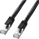 LANケーブル 10m CAT6 ブラック 爪折れ防止 PoE対応 より線 UTP ストレート結線 RJ45 RoHS対応 AWG22 KB-T6POE-10BK
