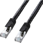 LANケーブル 15m CAT6 ブラック 爪折れ防止 PoE対応 より線 UTP ストレート結線 RJ45 RoHS対応 AWG22 KB-T6POE-15BK