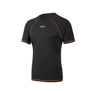 1020620L484 [SPRINT TEE L/ 484 / BLACK / FULO ORANGE]