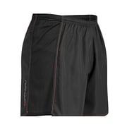 1055253XS484 FLOW RUN SHORTS 2 XS/ 484 / BLACK / FULO ORANGE