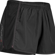 1055254S438 [W`S FLOW RUN SHORTS 2 S/ 438 / BLACK / WHITE / PINK]