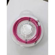 LGS LOCK WHITE+PINK ワイヤー 1200mm LK-SI-007