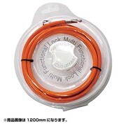 LGS LOCK WHITE+ORANGE ワイヤー 1800mm LK-SI-010
