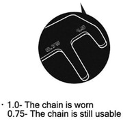 CHAIN WEAR INDICATOR TL-BR-164