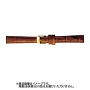 BK009C-J [時計バンド ヴィヴィッド&ベーシック カーフ型押し ウェルダー 茶 13mm]