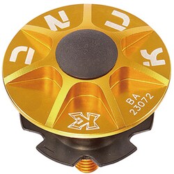 ヘッドセット KCNC SLアヘッドキャップセット 1-1/8 ゴールド 506309