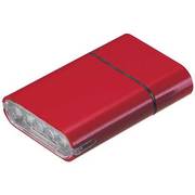 ライト オウルアイ ヘッドライト 5LED レッド 28414