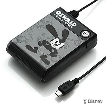 スマートフォン用 電池充電器 オズワルド 単三4本使用 RX-DNYJK716OSW