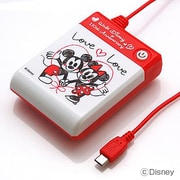 スマートフォン用 電池充電器 LOVELOVE 単三4本使用 RX-DNYJK718LOV