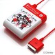 iPhone用 電池充電器 LOVELOVE 単三4本使用 RX-DNYJK721LOV
