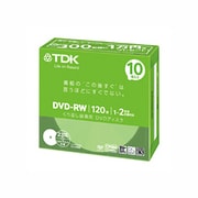 録画用DVD-RW 4.7G 2倍速B CPRM対応 10枚 DRW120DPWA10UB