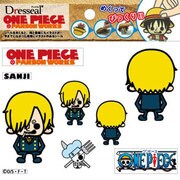 ドレッシルワンピース 新世界 サンジ [両面ステッカー]