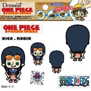 ドレッシルワンピース 新世界 ロビン [両面ステッカー]