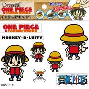 ドレッシルワンピース ルフィ [両面ステッカー]
