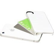 IC-CARD-WHT-4S [ICカードジャケット for iPhone 4S/4 ホワイト/クリア]
